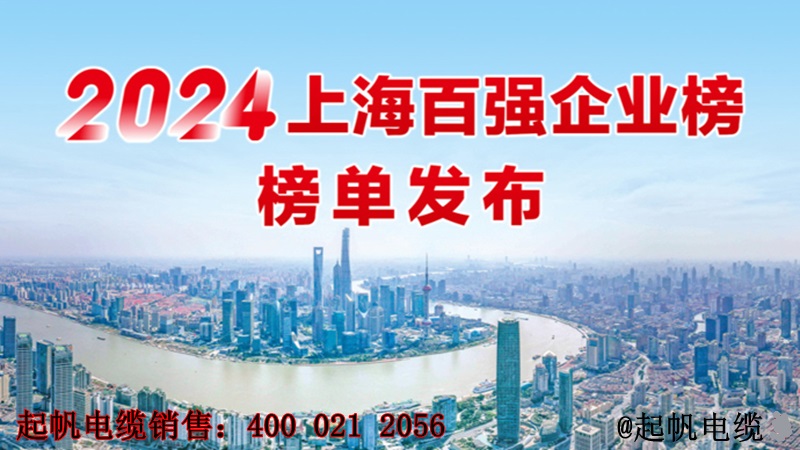 2024年上海百強企業榜單發布